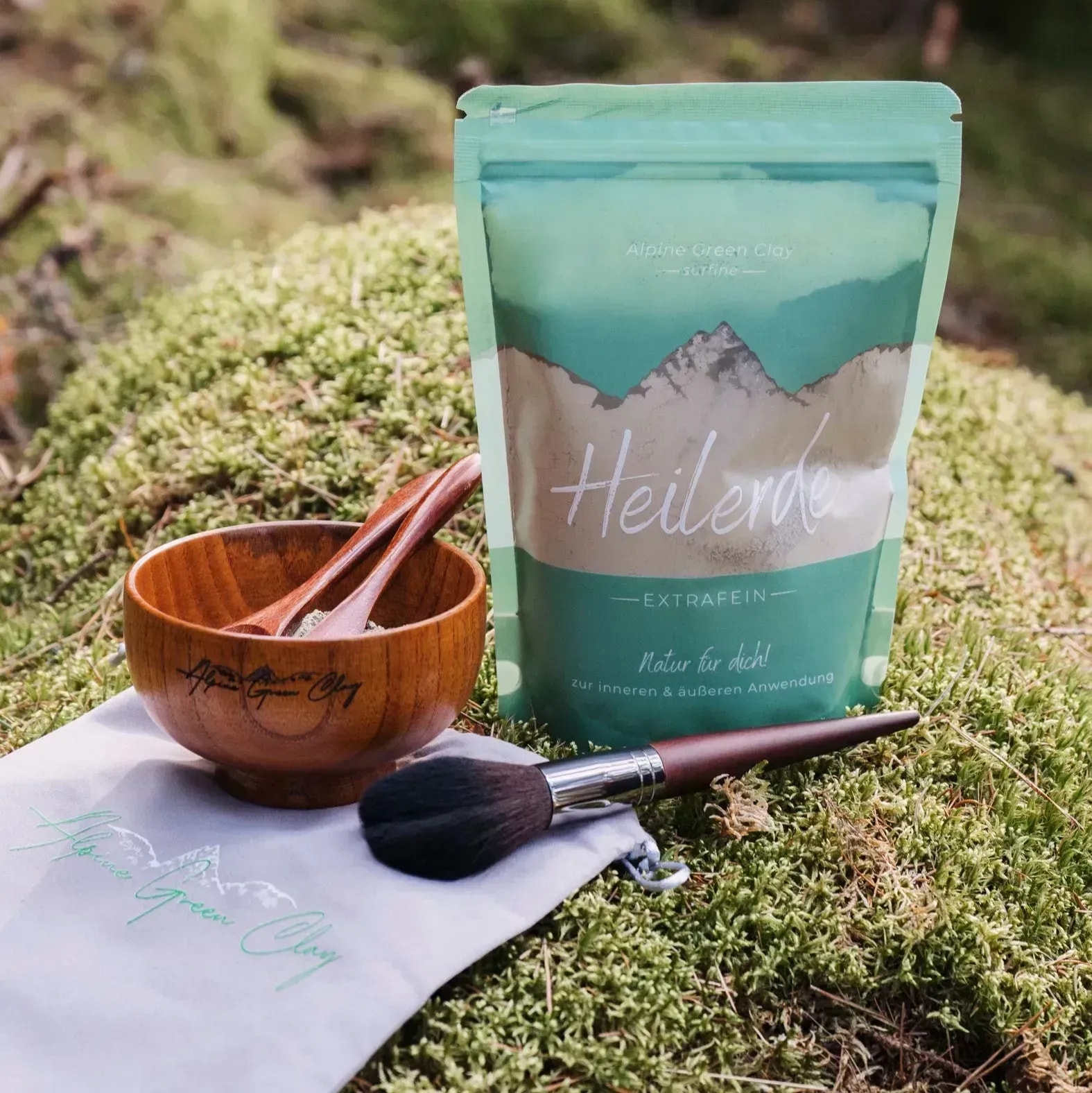 Pickel natürlich behandeln mit Heilerde