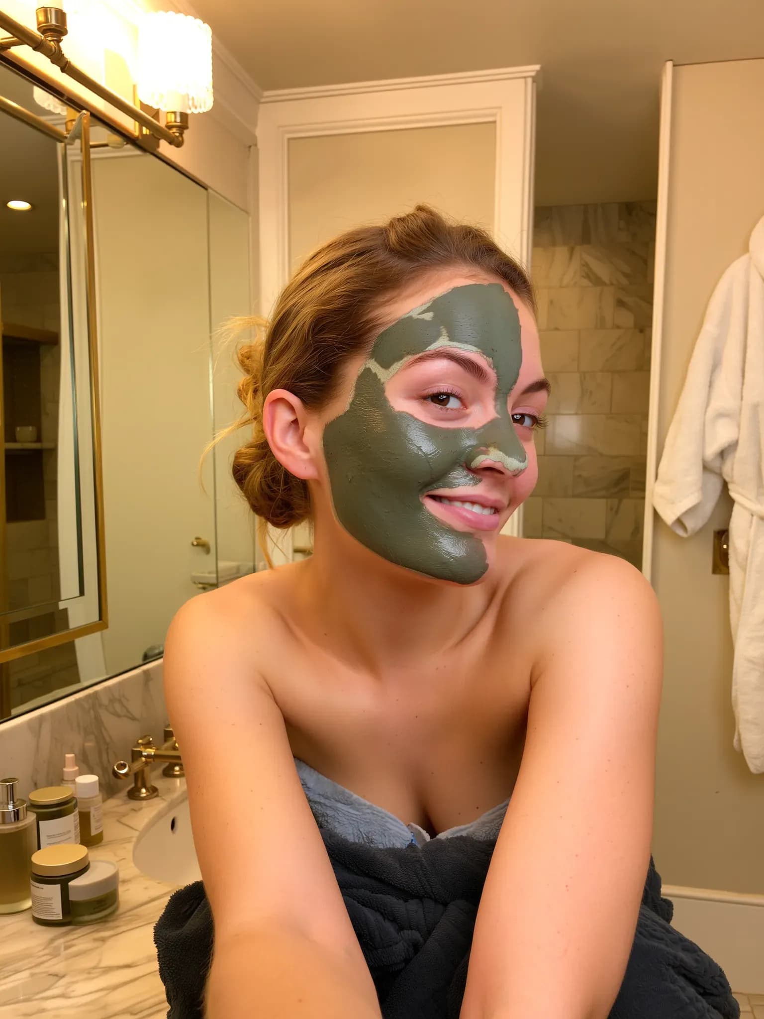 Heilerde in der täglichen Gesichtspflege